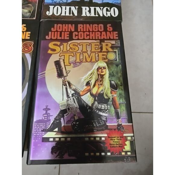 Lot of 8 Honor of the Clan, Hell's Faire by John Ringo Sci-Fi Hardcover Books - Picture 9 of 9